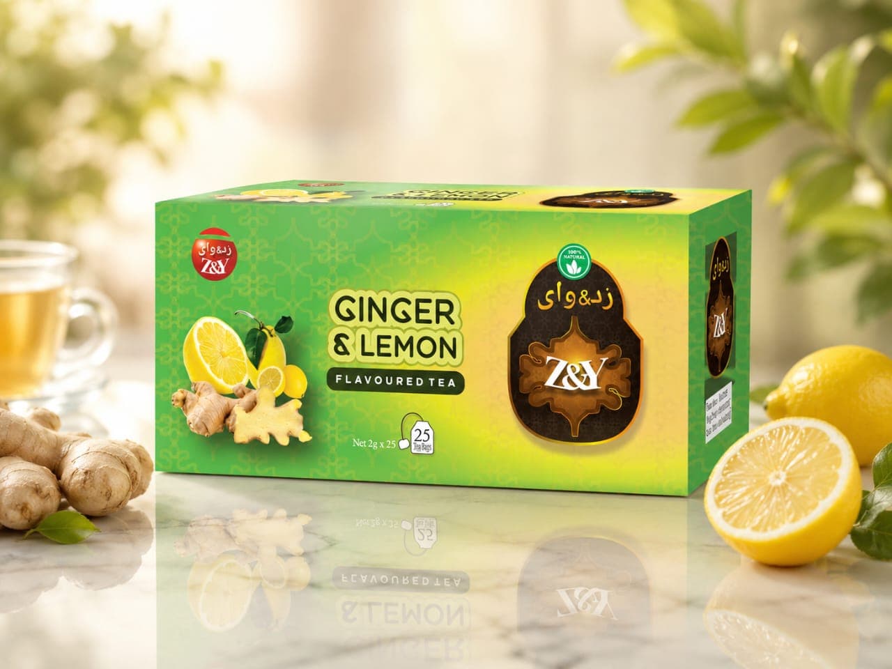 Z&Y Ginger & Lemon Tea product image